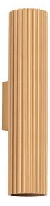 Sollux SL.1558 - Nástenné svietidlo KARBON 2xGU10/10W/230V zlatá