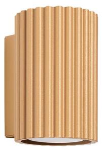 Sollux SL.1650 - Nástenné svietidlo KARBON 1xGU10/10W/230V zlatá