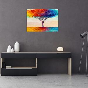 Obraz maľovaného stromu (70x50 cm)