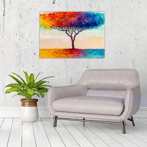Obraz maľovaného stromu (70x50 cm)