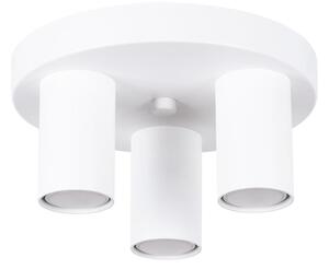Sollux SL.1464 - Bodové svietidlo LAGOS 3xGU10/10W/230V biela