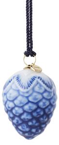 Vianočná ozdoba Blue Collectibles Pinecone 5,5 cm