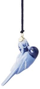 Vianočná ozdoba Blue Collectibles Titmouse 8 cm