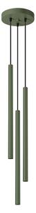 Sollux SL.1521 - Luster na lanku PASTELO 3xG9/8W/230V zelená