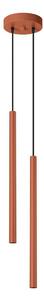 Sollux SL.1525 - Luster na lanku PASTELO 2xG9/8W/230V červená