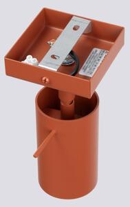 Sollux SL.1506 - Nástenné bodové svietidlo RING 1xGU10/10W/230V červená