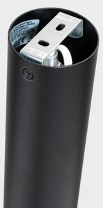 Sollux SL.1411 - Bodové svietidlo NERO 1xGU10/10W/230V 22,5 cm čierna/zlatá