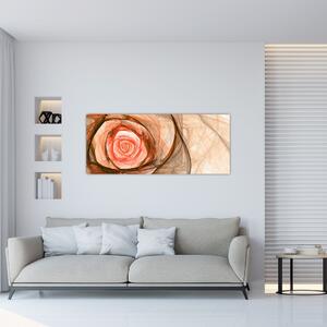 Obraz - Ruže umeleckého duchu (120x50 cm)