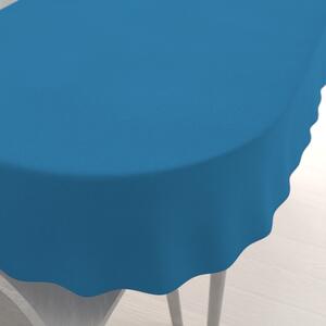 Biante Dekoračný oválny obrus BKU-122 Modrý 50x100 cm