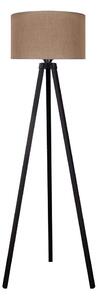 Duolla - Stojacia lampa 1xE27/60W/230V pr. 44 cm hnedá/wenge
