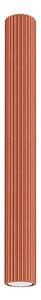 Sollux SL.1629 - Bodové svietidlo KARBON 1xGU10/10W/230V 60 cm červená