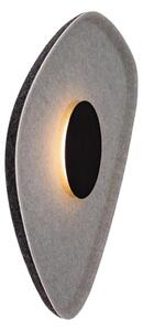 MAXLIGHT W0558 - LED Nástenné svietidlo DEUX LED/5W/230V čierna