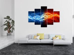 Obraz elektrického napätia (150x105 cm)