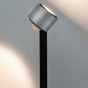 Paulmann Aldan LED lampa na čítanie, čierna/hliník