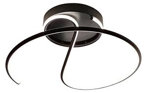 LED Prisadený luster DELTA LED/30W/230V čierna