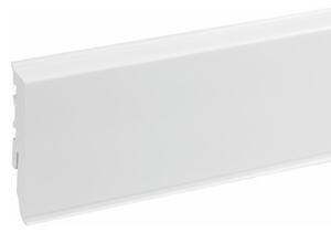Lišta soklová PVC Cezar MASTERLINE 60 Biela (RAL 9003) 61,5x17,1x2200 mm