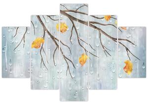 Obraz - Daždivý jeseň (150x105 cm)