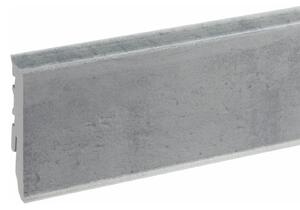 Lišta soklová PVC Cezar MASTERLINE 60 Kameň Korzika EXFA061 (520) 61,5x17,1x2200 mm