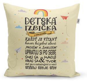 Sablio Vankúš Detská izbička: 40x40 cm