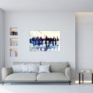 Obraz hudobníkov (90x60 cm)