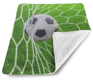 Sablio Deka pre bábätko Futbalová lopta v bráne - 80x100 cm