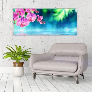 Obraz - Orchidea (120x50 cm)