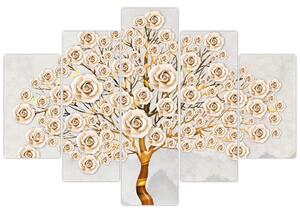 Obraz kvetinového stromu (150x105 cm)