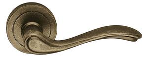 Dverové kovanie TWIN APOLLO P 111 (AN), kľučka/kľučka, okrúhla rozeta, Okrúhla rozeta s otvorom pre obyčajný kľúč BB, Twin AN (antík)