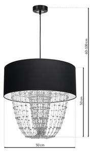 Luster na lanku ALMERIA 1xE27/60W/230V