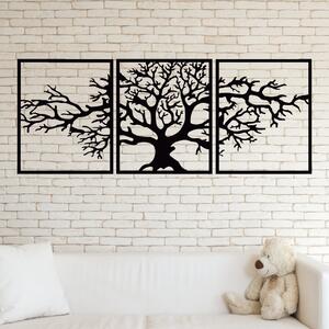 Drevený strom života na stenu - Strom lásky - 50x125