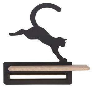 LED Detské nástenné svietidlo s poličkou JUMPING CAT LED/5W/230V