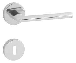 Dverové kovanie MP Eliptica-R 3098 (OC), kľučka-kľučka, Otvor pre obyčajný kľúč BB