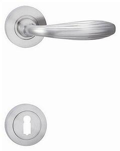 Dverové kovanie COBRA SANDRA-R (ONS), kľučka-kľučka, WC kľúč, COBRA ONS (nikel matný)