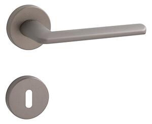 Dverové kovanie MP Eliptica - R 3098 (T - Titan), kľučka-kľučka, WC kľúč, MP T (titán)