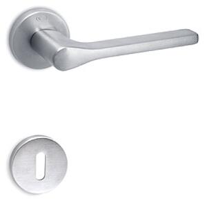 Dverové kovanie COBRA 1515 (OCS), kľučka-kľučka, WC kľúč, COBRA OCS (chróm matný)