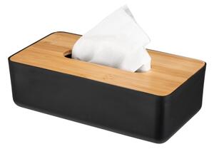 Plastovo-bambusový box na vreckovky Rotello - Wenko