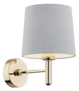 Argon 4347 - Nástenné svietidlo PONTE 1xE27/15W/230V šedá/mosadz