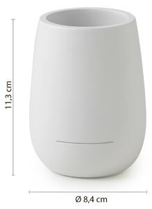 Gedy, KIRA pohár na postavenie, biela mat, KI9802