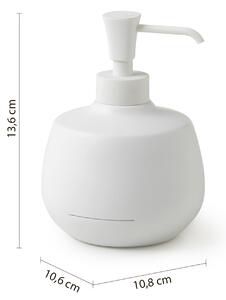 Gedy, KIRA dávkovač mydla na postavenie, biela mat, KI8002