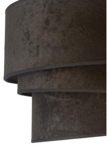 Duolla - Stropné svietidlo DEVON 1xE27/40W/230V pr. 45 cm čierna/zlatá