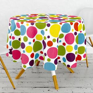 Obrus ​​PVC okrúhly Mo-6021-Kruhy (rôzne veľkosti)