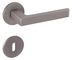 Dverové kovanie MP Sonia R 3095 (NP), kľučka-kľučka, WC kľúč, MP NP (nikel perla)