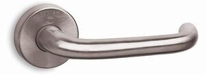 Dverové kovanie COBRA 1185-R ANTIBAKTERIÁLNÍ (NIKEL MATNÝ), kľučka-kľučka, Otvor pre obyčajný kľúč BB, COBRA ONS (nikel matný)