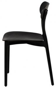 GRETA stolička Čierna