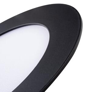 Kanlux 33562 - LED Kúpeľňové podhľadové svietidlo ROUNDA LED/6W/230V IP44 čierna
