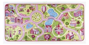 Detský koberček Hanse Home Sweet Town, 90 x 200 cm