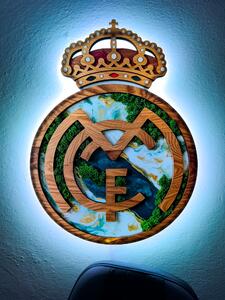 Svietiaci Machový obraz Logo Real Madrid
