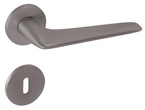 Dverové kovanie MP Optimal R 4164 5 S (NP - Nikel perla), kľučka-kľučka, WC kľúč, MP NP (nikel perla)