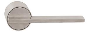Dverové kovanie TWIN SOLARIS P1230 (E), kľučka/kľučka, okrúhla rozeta, Okrúhla rozeta s otvorom pre obyčajný kľúč BB, Twin E (nerez matná)