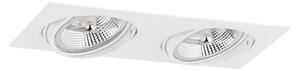 Argon 1046 - Podhľadové svietidlo OLIMP 2xGU10-AR111/12W/230V biela